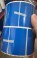 Decal giấy thường 60x40mm, cuộn 50m. phủ màu vàng, xanh, đỏ, tím