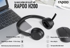 Rapoo H200 – Tai nghe không dây đa kết nối