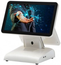 Máy POS HS-6560D Core i5 Gen 6 – 2 Màn Hình 15.6'' Cảm Ứng Đa Điểm, RAM 16GB, Windows 10