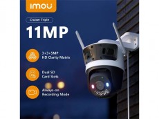 Camera 3 ống kính ngoài trời Imou IPC-S7UP-11M0WED (Cruiser Triple 11MP)