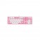 Bàn Phím Cơ Gaming Rapoo V500Pro (White Red)